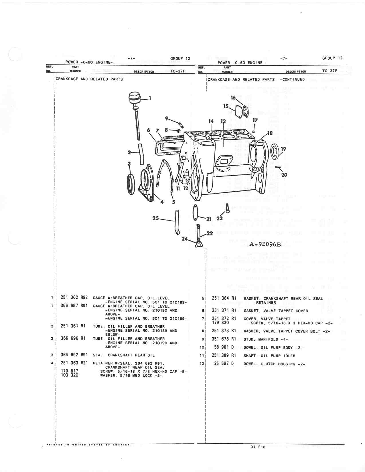 [DIAGRAM] Farmall Cub Parts Diagram Motor